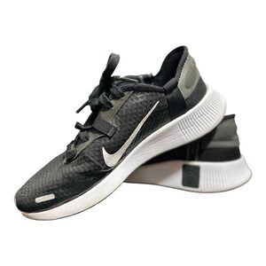 Nike Reposto Running Shoes in black, dark smoke grey‎ & white Size 7 CZ5631 012